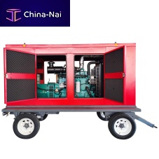 Diesel generator set SLT seriesgasthree-phaseon casters