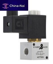 Pilot-operated solenoid valve 7090 3-way