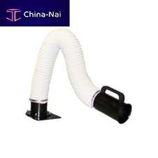 Bench-top extraction arm Flexawall-mountedflexibledust