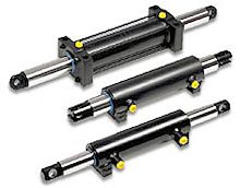 Steering cylinder DEK Seriesrotaryhydraulicwith through rod