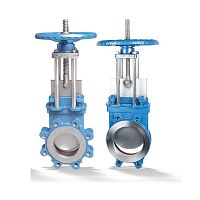 Knife gate valve HERA-SHwith handwheelfor wastewaterfor liquid food products and beverages