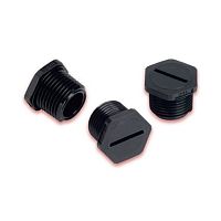 Hexagonal plug LTTP NPT seriesthreadednylonbrass