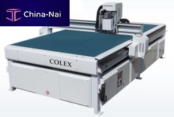 Knife cutting machine Sharpcut SX1717lasertextilefor packaging