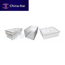 Wire sterilization basket MED 1760-1768for instrumentsstainless steel
