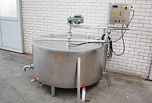 Dairy product pasteurizer Batchautomatictilting