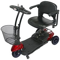 Electric mobility scooter HS-1153-wheelwith basket