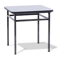 Contemporary table SEVENTYmetalmetal basesquare