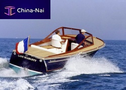 Inboard day cruiser LADY SCARLETTopenwooden8-person max.
