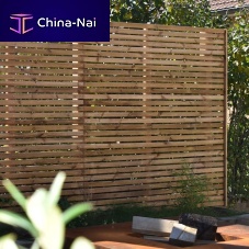 Louvered fence MELIGNYresidentialcommercialwooden