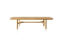 Contemporary bench BLADErattan