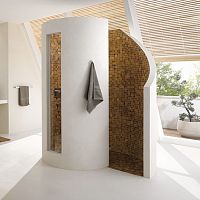 Fiberglass shower PORESTA®helical
