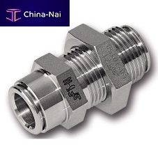 Pneumatic fitting PI-BUHpush-instainless steelmale