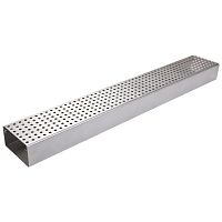 Drainage channel with grating CUBOgalvanised steel gratestainless steel gratefor public spaces