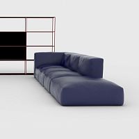 Modular sofa JONAS cornercontemporarylinen