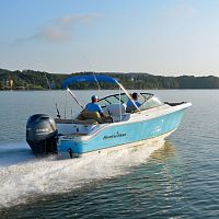 Outboard runabout 2302 LEGACYdual-consolebowrideropen