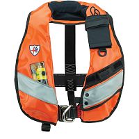 Self-inflating life jacket SKIPPER WK 150150 Nunisexwith safety harness