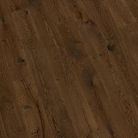 Engineered parquet floor D.01chevronagedglued
