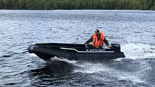 Outboard small boat 4,5side consolefor fishingHDPE