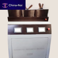 Hydraulic press for moldinghotfor metallographic samples