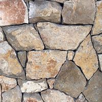 Natural stone wall cladding FOULONinteriorexteriorglued