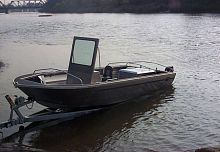 Outboard center console boat TOMCAT SJsport-fishing