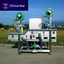 Air blast dryer ASCin-linefor vegetablesfor fruit