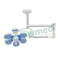Ceiling-mounted surgical light TMI-C-5LEDwith control panel