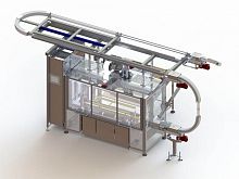 Horizontal bagging machine 590FFSautomaticfor the paper industry