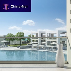 Glass railing CRYSTAL LINEaluminumglass paneloutdoor