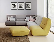 Modular sofa SNUGcontemporaryfabricmulti-color