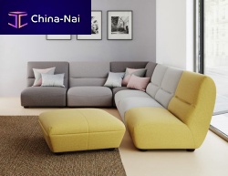 Modular sofa SNUGcontemporaryfabricmulti-color