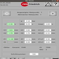 Operator interface with touch screen FMWpanel-mountUSBEthernet