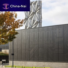 Sheet steel facade system ARTMEmodularprefab