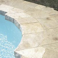 Stone swimming pool coping GENIUS "WATER"