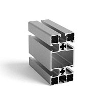 Anodized aluminum profile 104590Lalloyrectangularindustrial