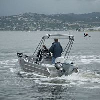 Outboard center console boat AG 430 LEsport-fishingaluminum4-person max.