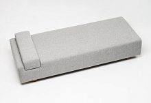 Contemporary upholstered bench UPSIDE DOWN ISLAND fabric