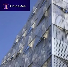 Panel curtain wall aluminumdecorativeperforated