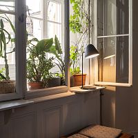 Table lamp Tilt aluminumsteelcontemporary