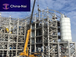 Gypsum processing plant