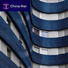 Enameled wall cladding panel PL Serriesclayfor facadeglued