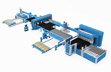 Sheet metal production line PunchBendautomatic
