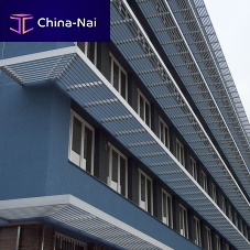 Aluminum solar shading DUCOSUN 100Cfor facadehorizontal