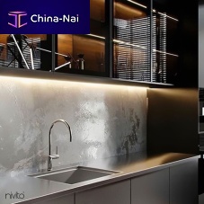 Countertop mixer tap RH-100stainless steelkitchen1-hole