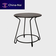 Contemporary bistro table HUGGYaluminumroundhome