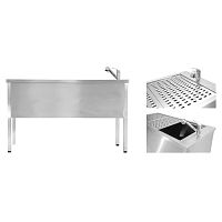 Floor-mounted grooming bathtub LCV.03.01.01