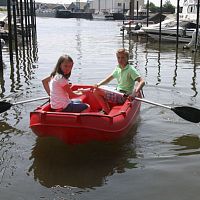 Outboard small boat 210openrotation-molded2-place
