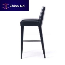 Contemporary bar stool METROcanvasbeech baseupholstered