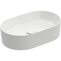 Countertop washbasin COLLARO : 4A1956ceramicovalcontemporary