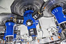 CNC tool changer automaticwith rotary magazine